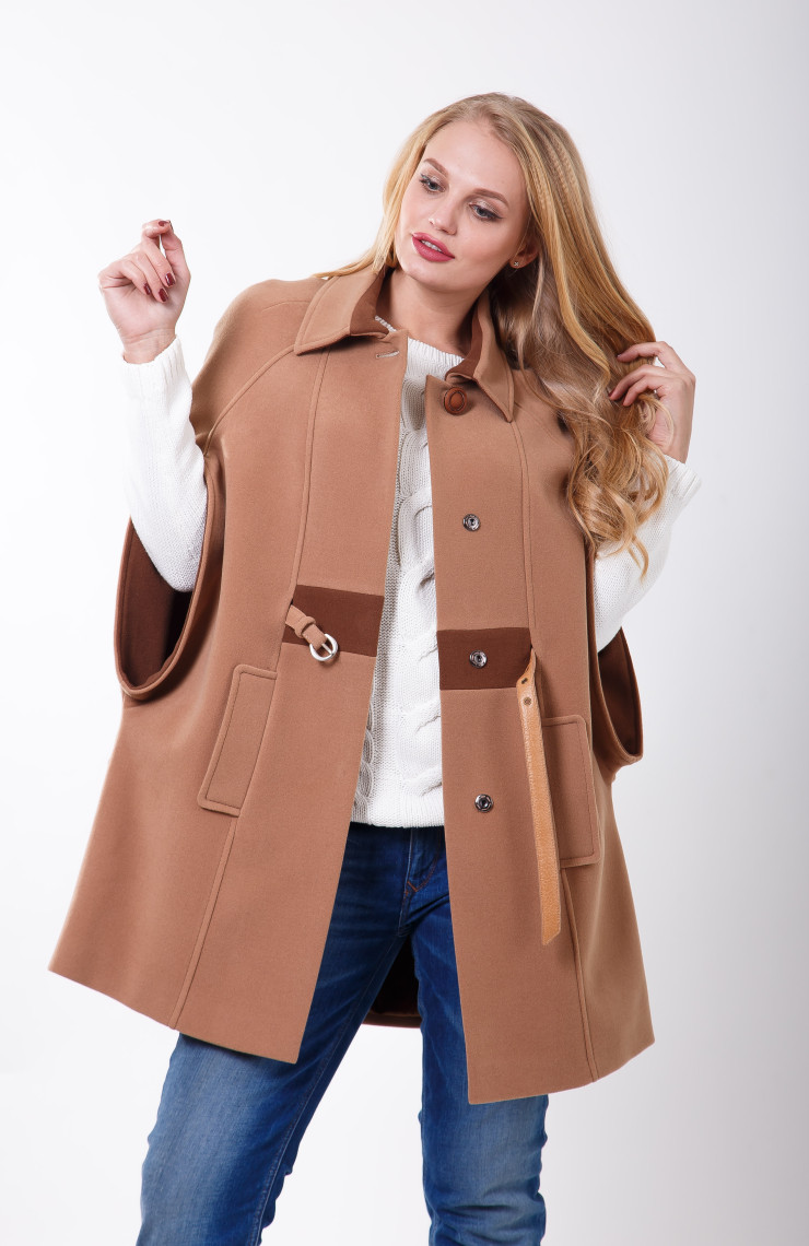 Пальто S-266 Карамель