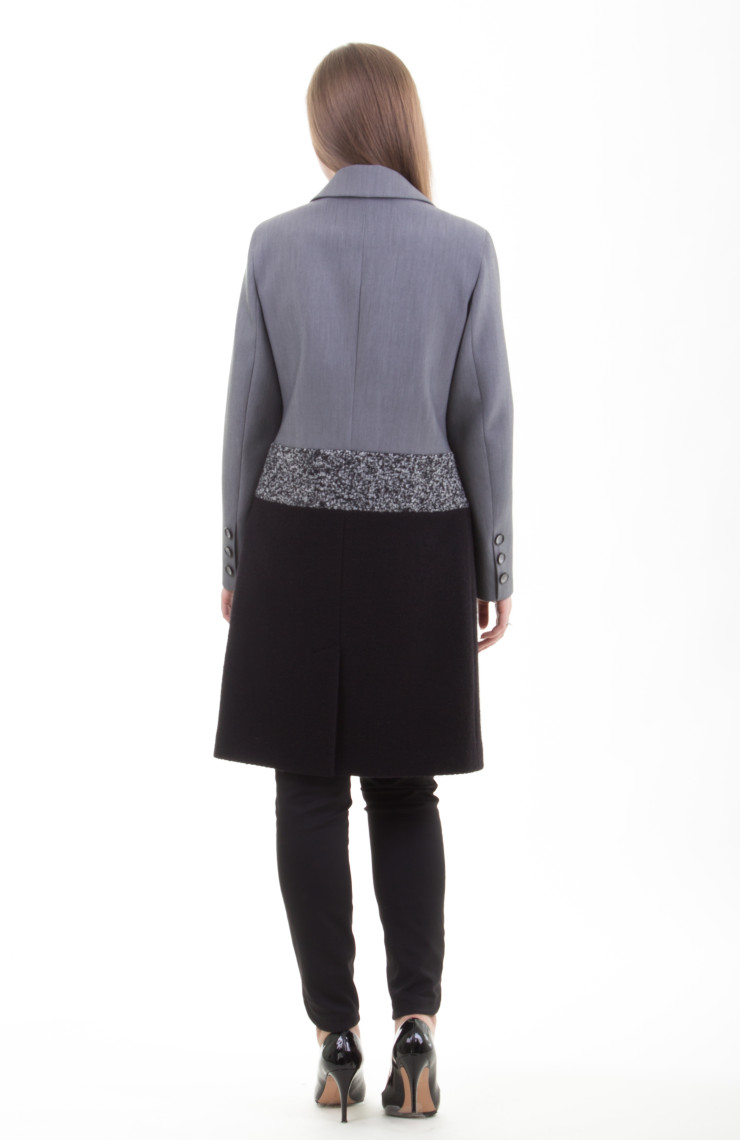 Пальто S-202 Стальной